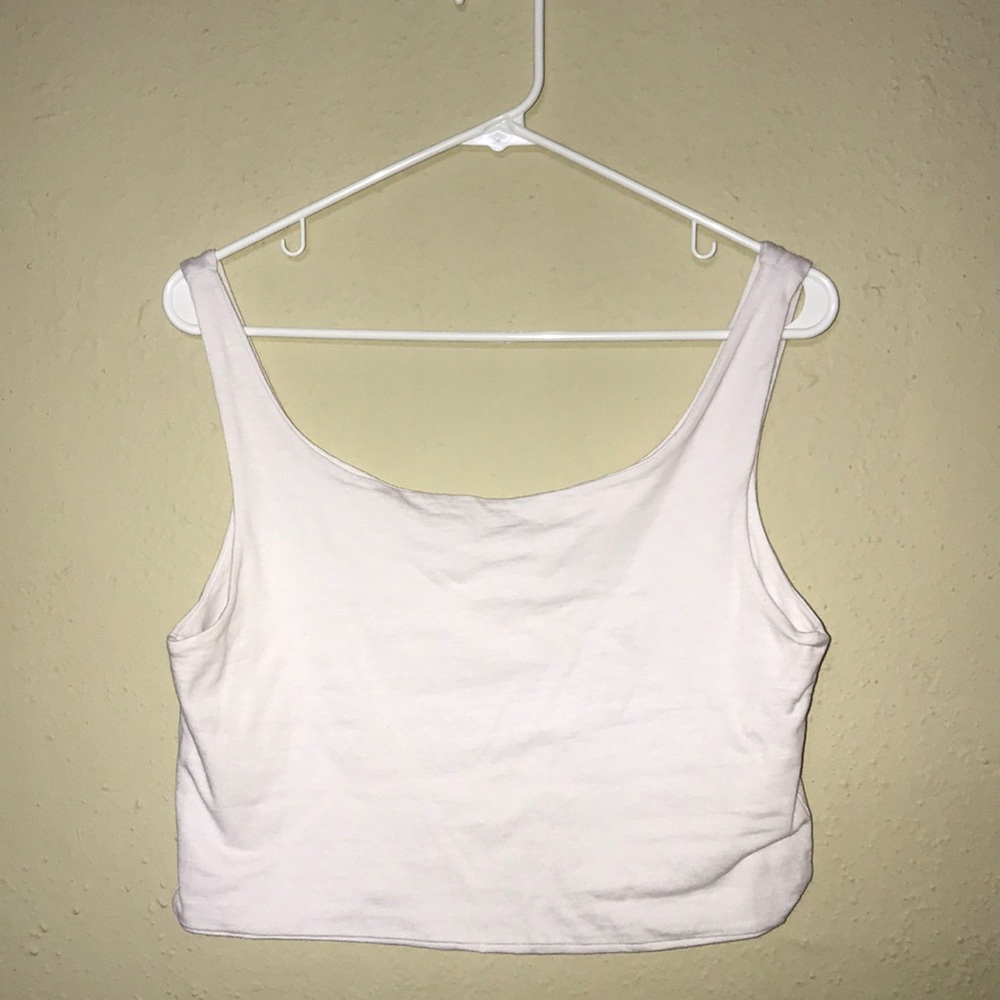 White Croptop